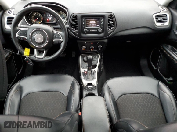 2017 Jeep Compass Latitude with VIN 3C4NJDBB0HT660756, listed as a Copart auction lot 42797885 with 80,540 mi miles and Clean Title. Bid and sale history available at carsss.com. Image 8.