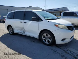 2012 Toyota Sienna with VIN 5TDZK3DC2CS244967, listed as a Copart auction lot 49787795 with 242,667 mi miles and Salvage Title. Bid and sale history available at carsss.com. Image 4.