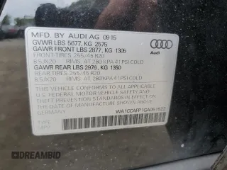 2016 Audi SQ5 Premium Plus with VIN WA1CCAFP1GA051522, listed as a Copart auction lot 70434594 with 130,678 mi miles and Salvage Title. Bid and sale history available at carsss.com. Image 13.