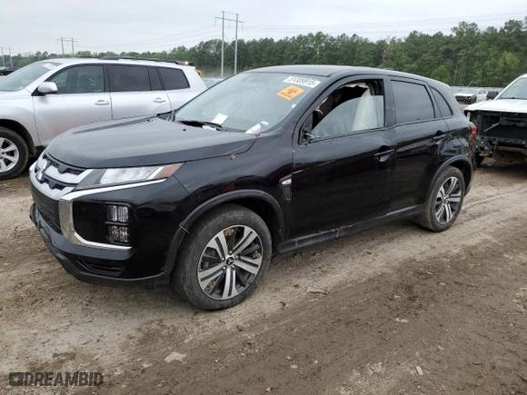 2024 Mitsubishi Outlander Sport S with VIN JA4ARUAU0RU009557, listed as a Copart auction lot 51309915 with 23,437 mi miles and Salvage Title. Bid and sale history available at carsss.com. Image 1.