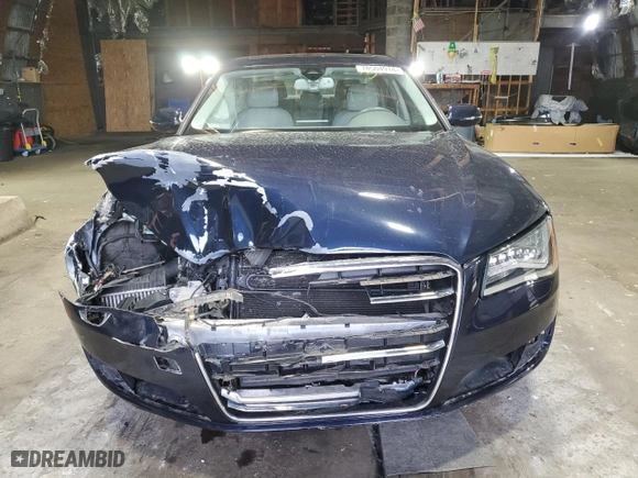 2014 Audi A8 L 3.0L TDI with VIN WAURMAFD0EN000857, listed as a Copart auction lot 51054765 with 112,505 mi miles and Non Repairable. Bid and sale history available at carsss.com. Image 5.