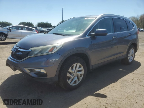 2015 Honda CR-V EX-L with VIN 2HKRM4H74FH612136, listed as a Copart auction lot 54825335 with 237,619 mi miles and Salvage Title. Bid and sale history available at carsss.com. Image 1.