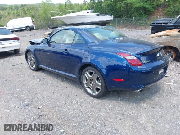 2006 Lexus SC 430 z VIN JTHFN48Y669006546, wystawiony jako IAAI lot #42119904 z przebiegiem 93 250 mil mil oraz . Historia ofert i sprzedaży dostępna na DreamBid. Obrazek 3.