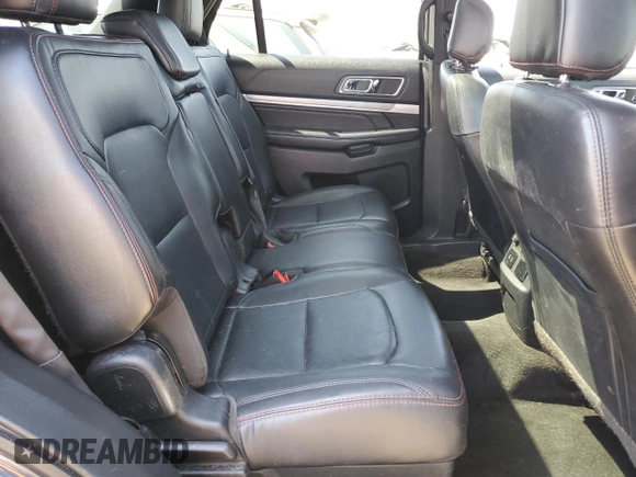 2017 Ford Explorer Sport with VIN 1FM5K8GT0HGD04698, listed as a Copart auction lot 61005485 with 156,651 mi miles and Salvage title. Bid and sale history available at DreamBid. Image 11.