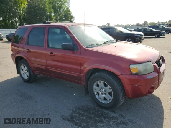 2007 Ford Escape Limited with VIN 1FMYU94147KA97549, listed as a Copart auction lot 55021385 with 231,533 mi miles and Salvage title. Bid and sale history available at DreamBid. Image 4.