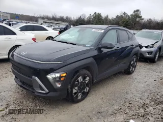 2024 Hyundai Kona SEL with VIN KM8HB3AB9RU081676, listed as a Copart auction lot 42326245 with 27,680 mi miles and Salvage Title. Bid and sale history available at carsss.com. Image 1.