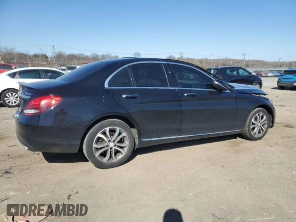 2016 Mercedes-Benz C 300 Luxury with VIN 55SWF4KB0GU105811, listed as a Copart auction lot 50786015 with 121,280 mi miles and Salvage Title. Bid and sale history available at carsss.com. Image 3.