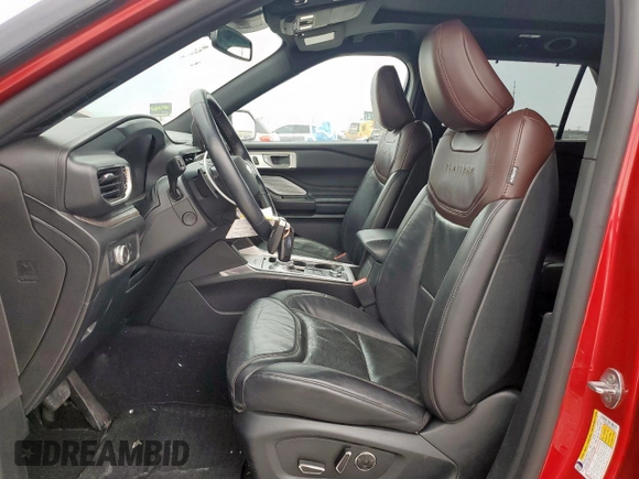 2020 Ford Explorer Platinum with VIN 1FM5K8HC0LGC24311, listed as a Copart auction lot 53174255 with 44,022 mi miles and Clean title. Bid and sale history available at DreamBid. Image 7.