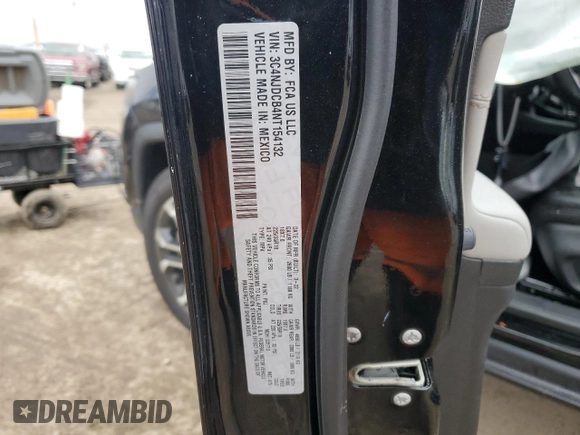 2022 Jeep Compass (RED) Edition with VIN 3C4NJDCB4NT154132, listed as a Copart auction lot 86049004 with 36,479 mi miles and Non repairable. Bid and sale history available at DreamBid. Image 13.