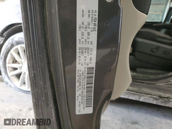 2018 Dodge Grand Caravan SXT with VIN 2C4RDGCG5JR204989, listed as a Copart auction lot 46361405 with 178,485 mi miles and Salvage Title. Bid and sale history available at DreamBid. Image 14.