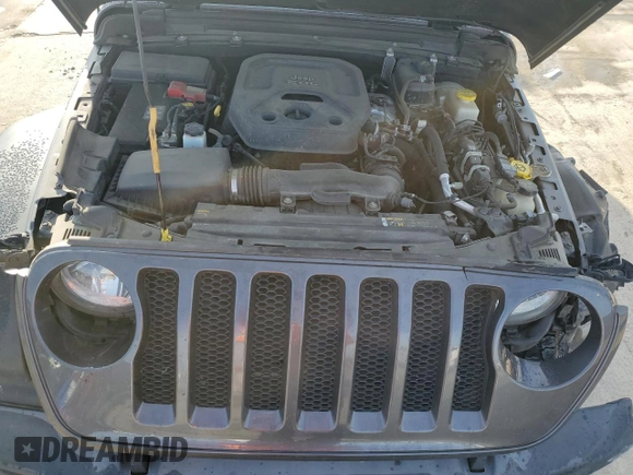 2021 Jeep Wrangler Sport with VIN 1C4GJXAN9MW520764, listed as a Copart auction lot 82429884 with Not Provided miles and Salvage Title. Bid and sale history available at DreamBid. Image 11.