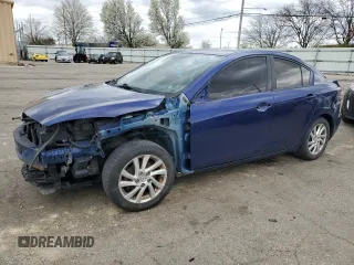 2012 Mazda 3 i Touring z VIN JM1BL1V78C1698352, wystawiony jako Copart lot #51514315 z przebiegiem 181 479 mil mil oraz Szkoda całkowita • Salvage title. Historia ofert i sprzedaży dostępna na DreamBid. Obrazek 1.
