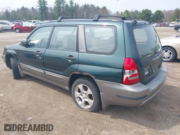 2003 Subaru Forester XS with VIN JF1SG65663H738935, listed as a IAAI auction lot 42119765 with 200,141 mi miles. Bid and sale history available at carsss.com. Image 3.