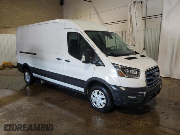 2022 Ford E-Transit Cargo z VIN 1FTBW9CK2NKA33103, wystawiony jako Copart lot #62696104 z przebiegiem 27 706 mil mil oraz Szkoda całkowita • Salvage title. Historia ofert i sprzedaży dostępna na DreamBid. Obrazek 4.