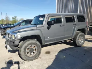 2009 Hummer H3 SUV with VIN 5GTEN13E198105741, listed as a Copart auction lot 51068174 with 172,685 mi miles and Salvage Title. Bid and sale history available at carsss.com. Image 1.