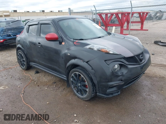 2013 Nissan Juke S with VIN JN8AF5MR7DT223671, listed as a IAAI auction lot 42013101 with 57,016 mi miles and . Bid and sale history available at DreamBid. Image 1.