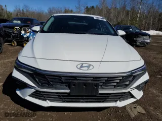 2025 Hyundai Elantra SEL Sport with VIN KMHLM4DG3SU874916, listed as a Copart auction lot 49298245 with 4,615 mi miles and Salvage Title. Bid and sale history available at carsss.com. Image 5.