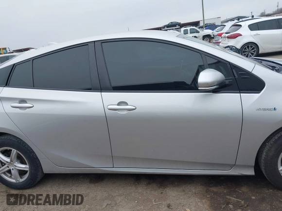 2018 Toyota Prius Two with VIN JTDKARFU7J3549201, listed as a IAAI auction lot 41589765 with 125,500 mi miles. Bid and sale history available at carsss.com. Image 13.