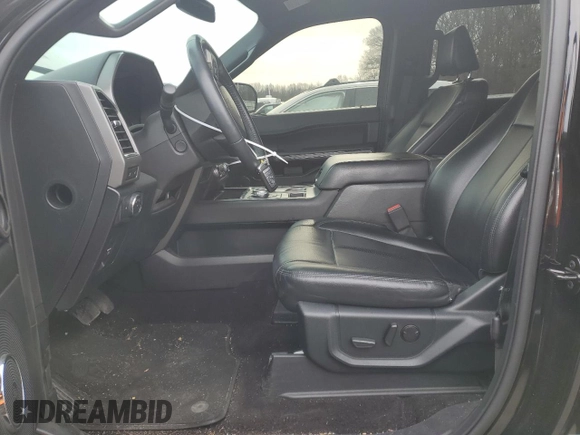 2021 Ford Expedition XLT with VIN 1FMJU1HT9MEA35301, listed as a Copart auction lot 45676985 with 78,480 mi miles and Salvage title. Bid and sale history available at DreamBid. Image 7.