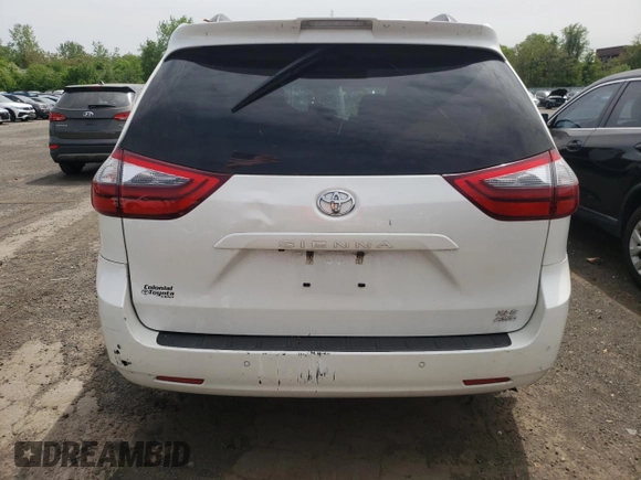 2020 Toyota Sienna XLE with VIN 5TDDZ3DCXLS251932, listed as a Copart auction lot 56340435 with Not provided miles and Salvage title. Bid and sale history available at DreamBid. Image 6.