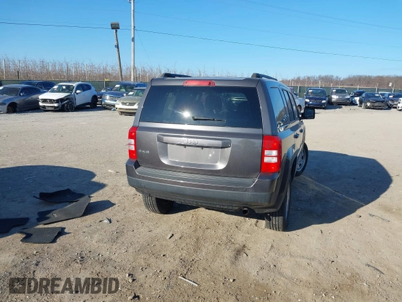 2015 Jeep Patriot Sport with VIN 1C4NJRBB1FD206631, listed as a IAAI auction lot 41703924 with 129,941 mi miles and . Bid and sale history available at carsss.com. Image 16.