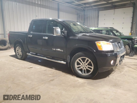 2013 Nissan Titan Pro-4X с VIN 1N6AA0EC1DN301354, выставлен на аукционе Copart как лот 45233045 с пробегом 172 450 миль миль и Списание • Salvage title. История ставок и продаж доступна на DreamBid. Изображение 4.