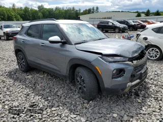 2022 Chevrolet TrailBlazer ACTIV with VIN KL79MVSL1NB056795, listed as a Copart auction lot 57908184 with 37,637 mi miles and Salvage Title. Bid and sale history available at DreamBid. Image 4.