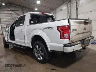 2015 Ford F-150 XLT with VIN 1FTEW1EP5FFB32595, listed as a IAAI auction lot 41477665 with 120,441 mi miles. Bid and sale history available at carsss.com. Image 3.