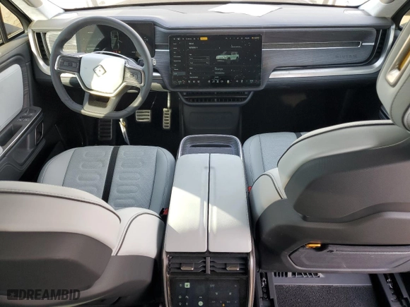 2023 Rivian R1S Adventure with VIN 7PDSGABA0PN022442, listed as a Copart auction lot 72570564 with 8,648 mi miles and Salvage Title. Bid and sale history available at carsss.com. Image 8.