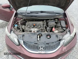 2014 Honda Civic Sedan LX with VIN 19XFB2F59EE056276, listed as a Copart auction lot 47921485 with 191,868 mi miles and Salvage Title. Bid and sale history available at carsss.com. Image 12.