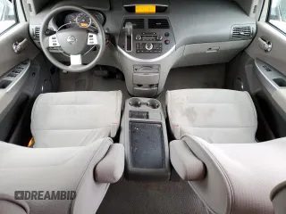 2008 Nissan Quest S with VIN 5N1BV28U58N120030, listed as a Copart auction lot 44403825 with 225,303 mi miles and Salvage Title. Bid and sale history available at carsss.com. Image 8.