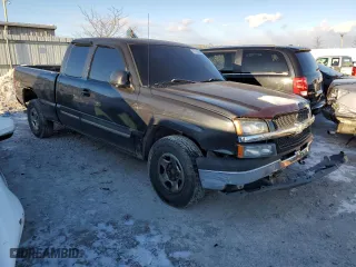 2003 Chevrolet Silverado 1500 LS with VIN 1GCEK19V03E336761, listed as a Copart auction lot 89260695 with 156,070 mi miles and Salvage Title. Bid and sale history available at carsss.com. Image 4.