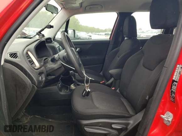 2017 Jeep Renegade Sport with VIN ZACCJBAB9HPG53518, listed as a Copart auction lot 55416835 with 116,123 mi miles and Salvage title. Bid and sale history available at DreamBid. Image 7.