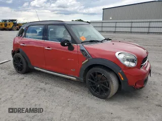 2015 MINI Countryman S with VIN WMWZC5C53FWP43564, listed as a Copart auction lot 57149795 with 155,806 mi miles and Salvage title. Bid and sale history available at DreamBid. Image 4.
