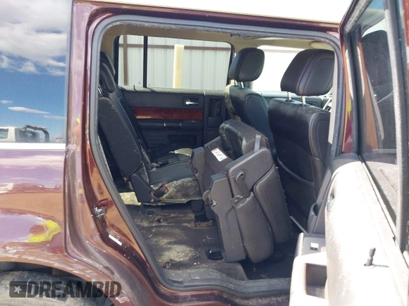 2009 Ford Flex Limited with VIN 2FMDK53C19BA73819, listed as a IAAI auction lot 41993213 with 184,257 mi miles. Bid and sale history available at carsss.com. Image 8.