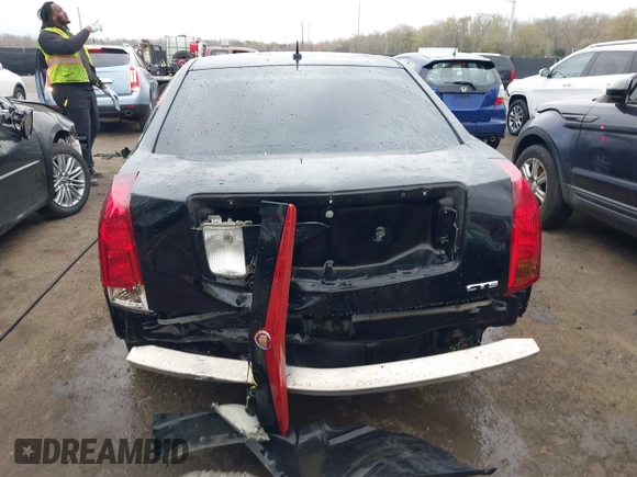 2007 Cadillac CTS with VIN 1G6DM57TX70105368, listed as a IAAI auction lot 41923741 with 174,511 mi miles. Bid and sale history available at carsss.com. Image 17.