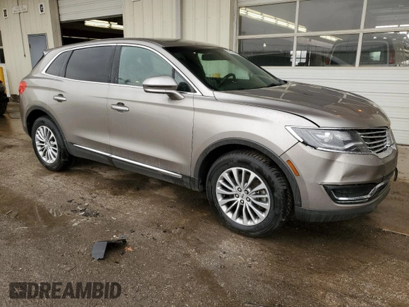 2017 Lincoln MKX Select with VIN 2LMPJ8KR8HBL20506, listed as a Copart auction lot 50027965 with 159,315 mi miles and Salvage Title. Bid and sale history available at carsss.com. Image 4.