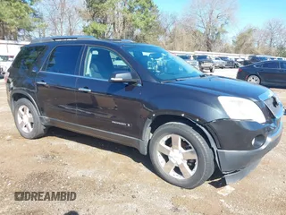 2008 GMC Acadia SLT2 with VIN 1GKER33788J264972, listed as a IAAI auction lot 41766640 with 278,480 mi miles. Bid and sale history available at carsss.com. Image 1.