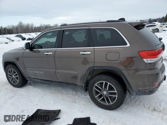 2017 Jeep Grand Cherokee Limited with VIN 1C4RJEBG3HC957258, listed as a Copart auction lot 45875215 with 117,381 mi miles and Salvage title. Bid and sale history available at DreamBid. Image 2.