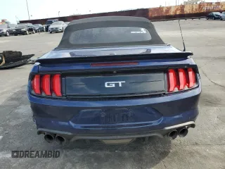 2018 Ford Mustang GT Premium with VIN 1FATP8FF0J5166385, listed as a Copart auction lot 53189035 with 93,417 mi miles and Salvage title. Bid and sale history available at DreamBid. Image 6.