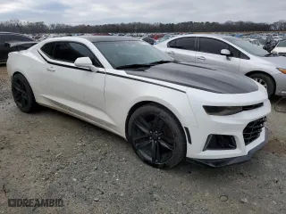 2016 Chevrolet Camaro 2LT with VIN 1G1FD1RSXG0129424, listed as a Copart auction lot 86807184 with 108,442 mi miles and Salvage Title. Bid and sale history available at carsss.com. Image 4.