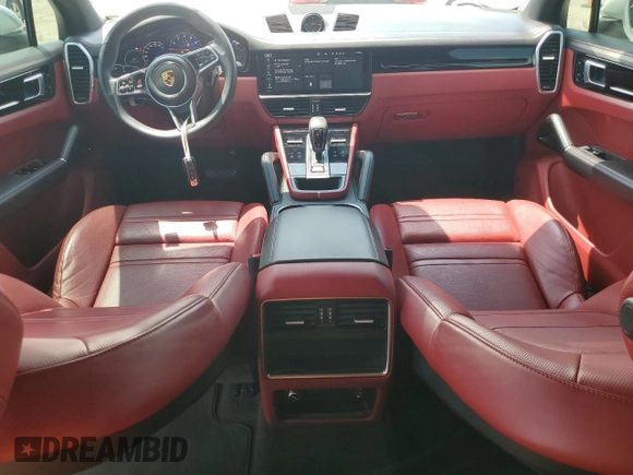 2020 Porsche Cayenne with VIN WP1AA2AYXLDA07163, listed as a Copart auction lot 44260315 with 22,207 mi miles and Salvage title. Bid and sale history available at DreamBid. Image 8.