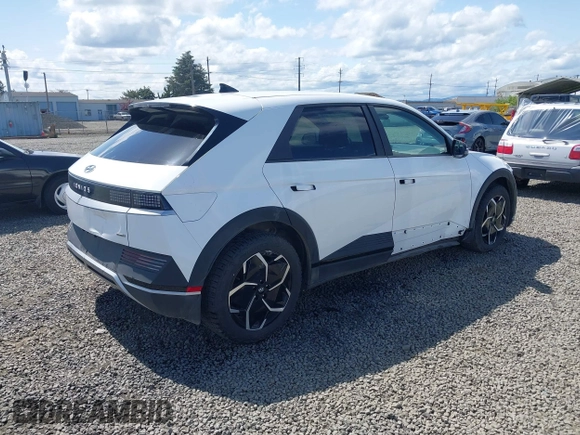 2023 Hyundai Ioniq 5 SEL with VIN KM8KNDAF2PU147407, listed as a IAAI auction lot 42188934 with 22,647 mi miles and . Bid and sale history available at DreamBid. Image 4.