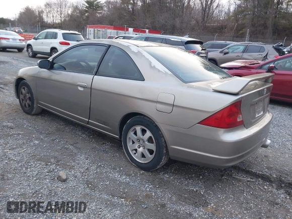 2003 Honda Civic EX with VIN 1HGEM21913L016845, listed as a IAAI auction lot 41713992 with 232,888 mi miles. Bid and sale history available at carsss.com. Image 3.