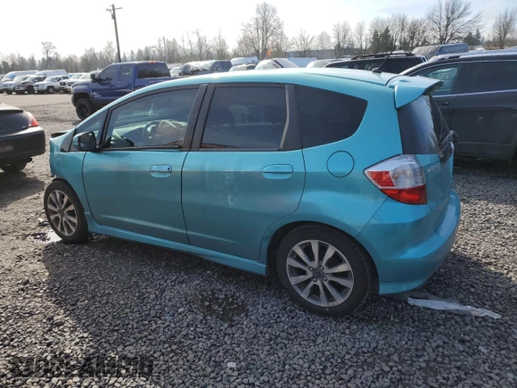 2012 Honda Fit Sport with VIN JHMGE8H50CC011158, listed as a Copart auction lot 50455395 with 132,151 mi miles and Salvage Title. Bid and sale history available at carsss.com. Image 2.