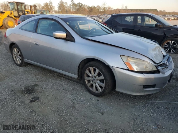 2007 Honda Accord Cpe EX-L with VIN 1HGCM82667A001158, listed as a Copart auction lot 79782204 with NaN miles and Salvage Title. Bid and sale history available at carsss.com. Image 4.