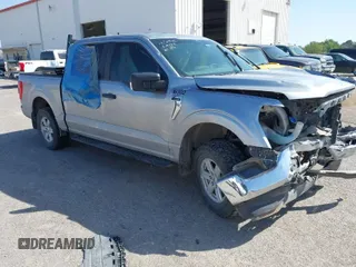 2021 Ford F-150 XL with VIN 1FTFW1E53MKE45734, listed as a IAAI auction lot 41984643 with 47,403 mi miles. Bid and sale history available at carsss.com. Image 1.