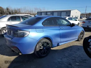 2016 BMW 2 Series M235i xDrive with VIN WBA1J9C55GV371825, listed as a Copart auction lot 42714675 with 86,108 mi miles and Salvage Title. Bid and sale history available at carsss.com. Image 3.