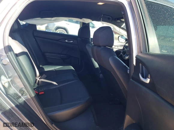 2019 Honda Civic Sedan Sport with VIN 19XFC2F85KE046315, listed as a Copart auction lot 47567155 with 56,983 mi miles and Salvage Title. Bid and sale history available at carsss.com. Image 10.