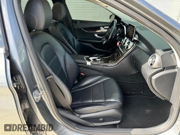 2017 Mercedes-Benz C 300 with VIN 55SWF4KB4HU214841, listed as a Copart auction lot 69599674 with 162,210 mi miles and Salvage Title. Bid and sale history available at DreamBid. Image 7.